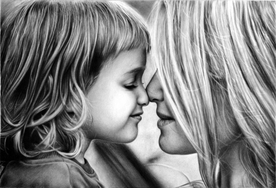 Äiti rakastaa lastaan enemmän kuin itseään