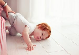 Miten toimia, jos lapsi on lyönyt päänsä?