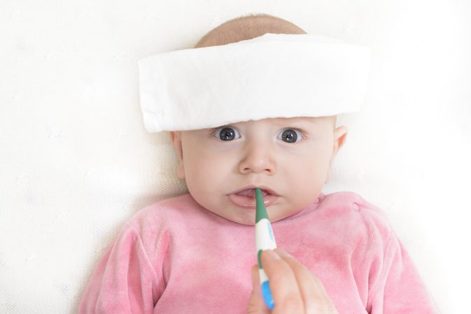 Vauvan flunssan ehkäisy sateisina aikoina