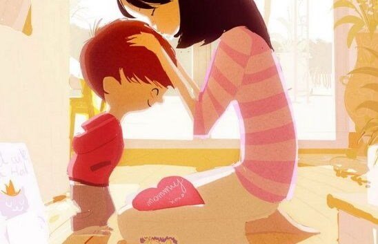 Myös pojat ovat helliä ja rakastavia