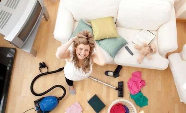 Myös kotiäidillä on työ