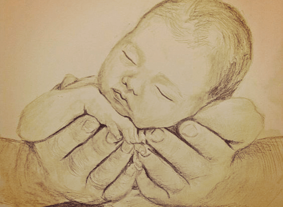 Se ihmeellinen hetki, kun vauva tarttuu ensimmäisen kerran vanhemman sormeen