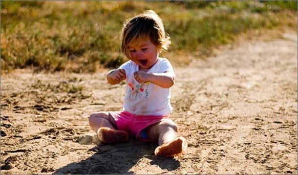 Likaantuminen kuuluu lapsuuteen