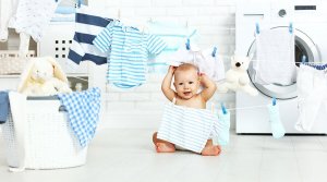 Vauvanvaatteiden oikeaoppinen pesu