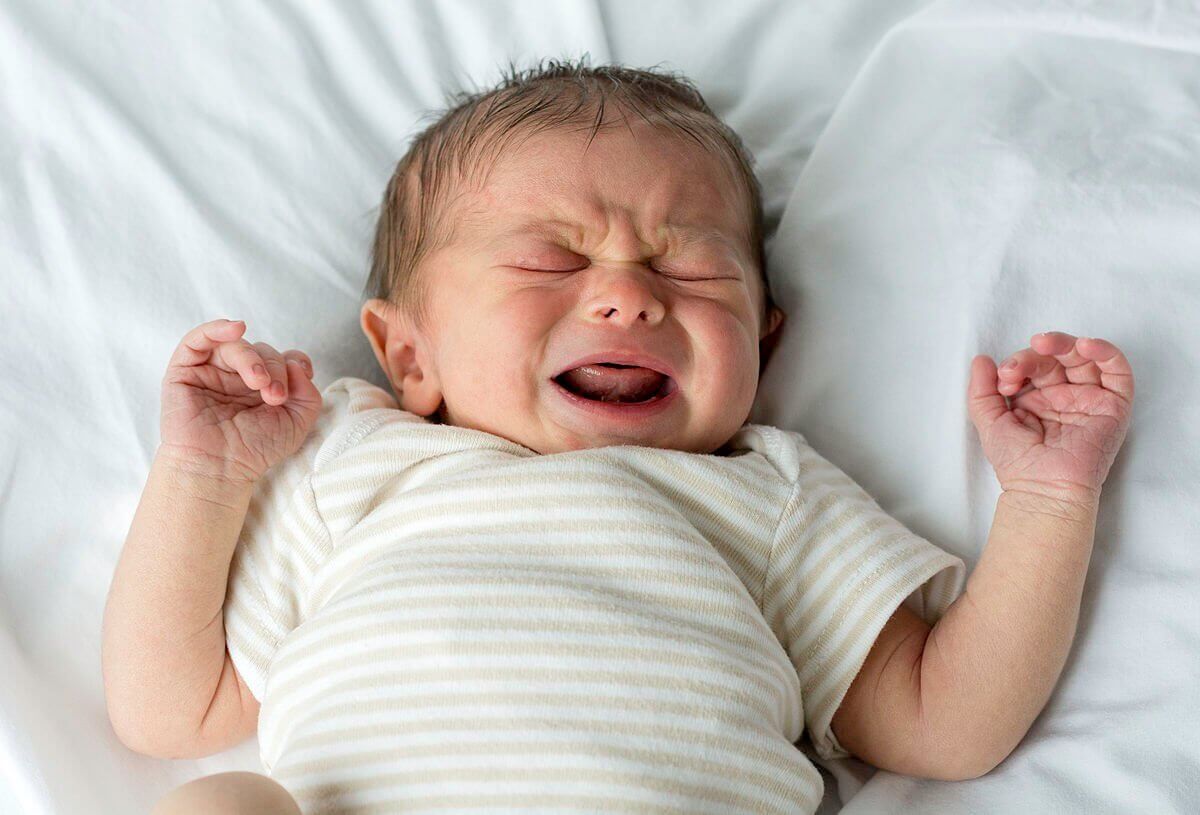 Onko jokin vialla, jos vauva ei itke juuri koskaan?