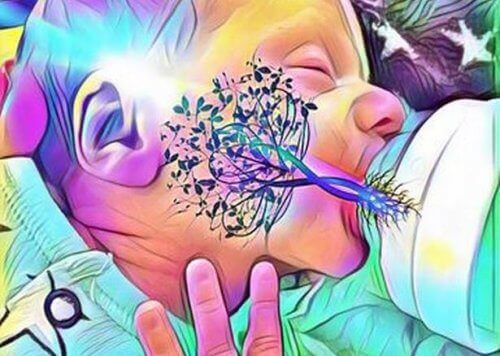 Myös pulloruokinnassa vanhemman ja vauvan välinen suhde voimistuu