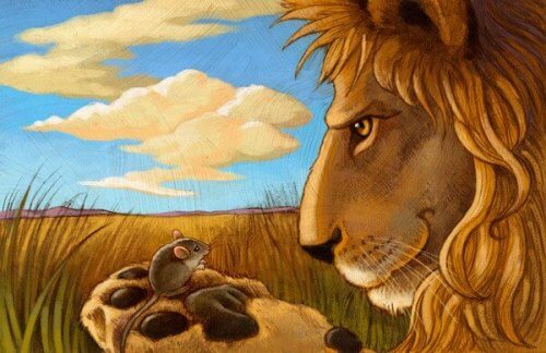 Satu leijonasta ja hiirestä opettavat lapselle kunnioituksen tärkeydestä