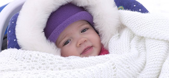 4 vinkkiä, kuinka pitää vauva lämpimänä