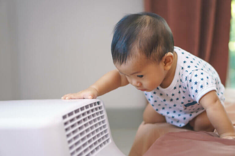 Kuinka käyttää ilmastointia vauvan läsnäollessa?
