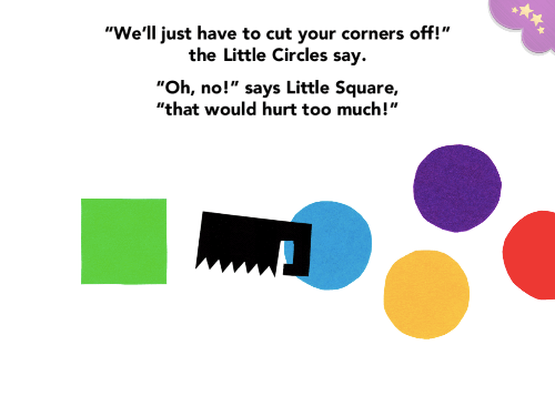 Four Little Corners -kirja tarjoaa lapselle tärkeitä opetuksia