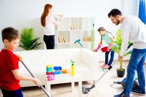 5 tapaa motivoida lasta auttamaan kotitöissä