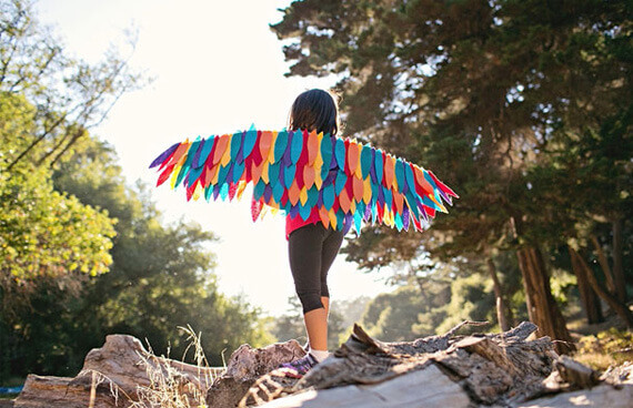 Juuret ja siivet ovat paras lahja, jonka voit lapsellesi antaa