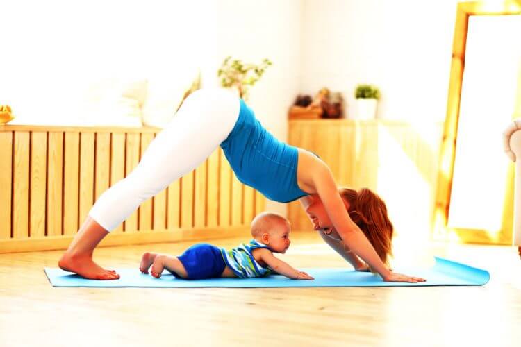 4 vauvajoogan hyötyä lapselle ja äidille