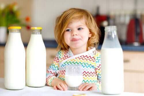 Lapsen maitoallergia