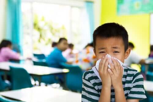 7 kouluikäisten lasten tarttuvaa tautia