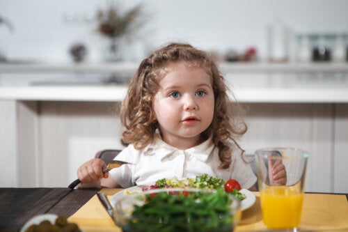 Keuhkokuumetta sairastavan lapsen ruokavalio